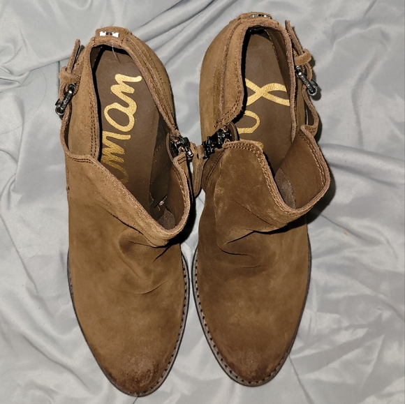 Brown Sam Edelman Ankle Boots - Picture 2 of 3